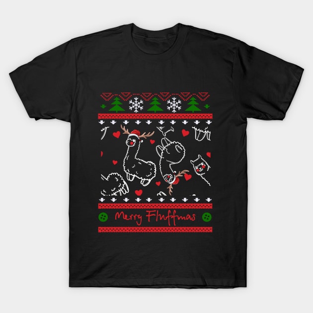 Merry Fluffmas T-Shirt by Noor_Aldeen